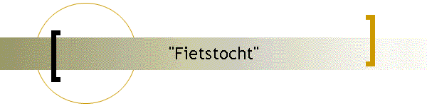 "Fietstocht"