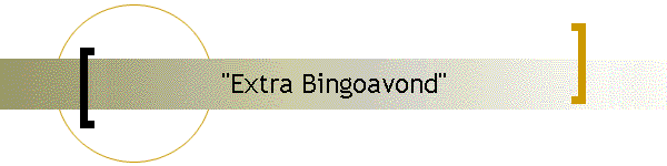 "Extra Bingoavond"